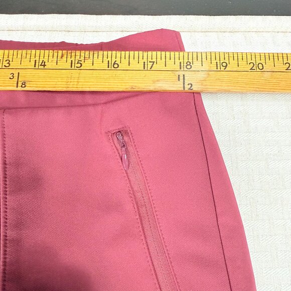 Lane Bryant Womens Size 16 Pink Ankle Pants Nylon/Spandex Stretch - Picture 5 of 9